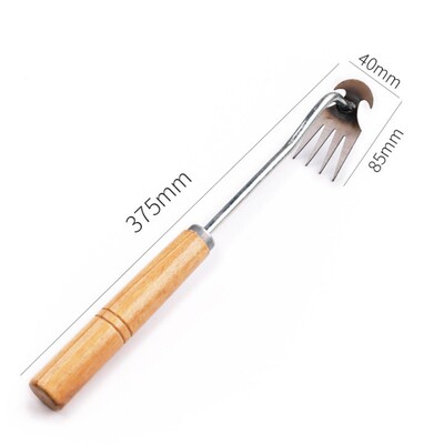 Dezrădăcinare din oțel Unelte de grădinărit Înrădăcinarea ierbii Pământ vrac Înlăturare manuală pentru îndepărtarea plivitului Extractor Dezrădăcinare Instrument de plivire Echipament agricol