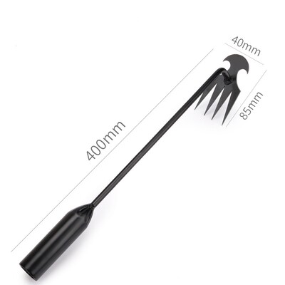 Dezrădăcinare din oțel Unelte de grădinărit Înrădăcinarea ierbii Pământ vrac Înlăturare manuală pentru îndepărtarea plivitului Extractor Dezrădăcinare Instrument de plivire Echipament agricol