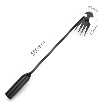 Dezrădăcinare din oțel Unelte de grădinărit Înrădăcinarea ierbii Pământ vrac Înlăturare manuală pentru îndepărtarea plivitului Extractor Dezrădăcinare Instrument de plivire Echipament agricol