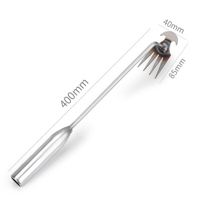 Dezrădăcinare din oțel Unelte de grădinărit Înrădăcinarea ierbii Pământ vrac Înlăturare manuală pentru îndepărtarea plivitului Extractor Dezrădăcinare Instrument de plivire Echipament agricol