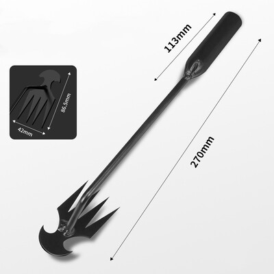 Dezrădăcinare din oțel Unelte de grădinărit Înrădăcinarea ierbii Pământ vrac Înlăturare manuală pentru îndepărtarea plivitului Extractor Dezrădăcinare Instrument de plivire Echipament agricol