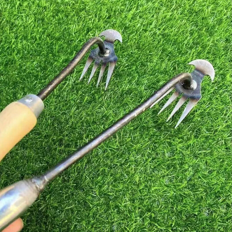 Dezrădăcinare din oțel Unelte de grădinărit Înrădăcinarea ierbii Pământ vrac Înlăturare manuală pentru îndepărtarea plivitului Extractor Dezrădăcinare Instrument de plivire Echipament agricol