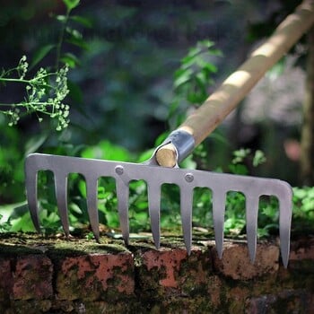 Weeding Hoe Rake Agricultural Farm Hand Tools Turning The Ground Loose Soil Artifact Nail Rake Εργαλείο κηπουρικής