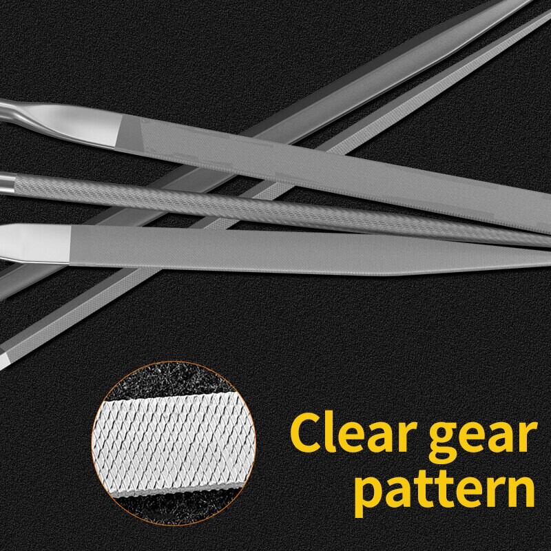 Metalo adatų rinkinys Medienos šlifavimo metalo poliravimo rankinės dildės Įrankiai Plieno adatų dildymas metaliniam stiklui akmens medžio drožybai