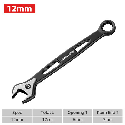 6–24 mm põrkvõtmega majapidamisgaraažide autoremondi jaoks universaalne mutrivõti, reguleeritav pöördemoment, parandustööriistad, mehaaniline tööriist