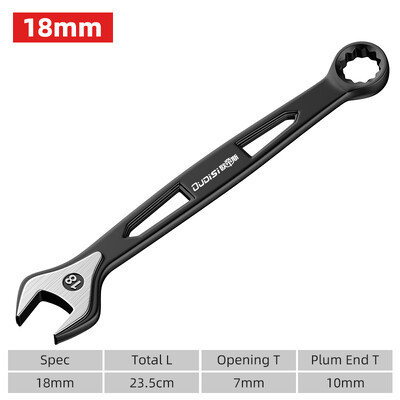 6–24 mm põrkvõtmega majapidamisgaraažide autoremondi jaoks universaalne mutrivõti, reguleeritav pöördemoment, parandustööriistad, mehaaniline tööriist