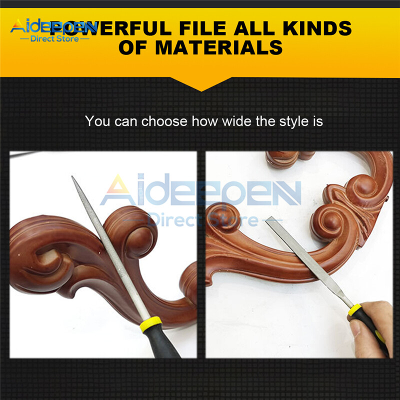 10 tk 3x140 mm nõelaviilide komplekt Käsitööriistad juveliirile puidu nikerdamiseks käsitöö metallist klaasist kivist roostevaba terase poleerimiseks nikerdamiseks