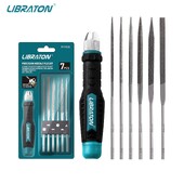 Libraton 6 buc Set pile cu ac Pile mici interschimbabile Pile mini Pile din lemn Set Pile metalice Pile din otel cu maner