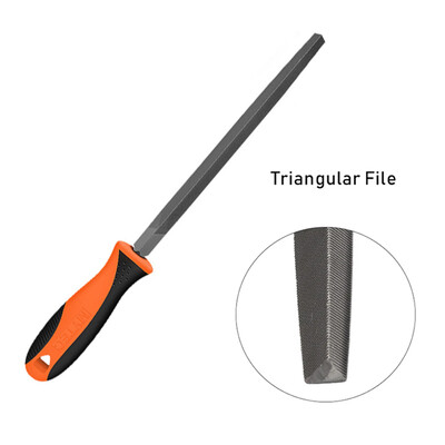 T12 daug anglies turinčio plieno metalinių dildelių rinkinys, skirtas metalo apdirbimui, medžio apdirbimui, plieniniam raišteliui, plokščias trikampis, apvalus kvadratas, pusiau apvalus 6 colių, 8 colių