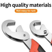 6-32 mm universaalne mutrivõtmete komplekt Multifunktsionaalne reguleeritav kaasaskantav võtmed Biooniline pöördemomendi põrkega õlifiltri mutrivõti Käsitööriistad