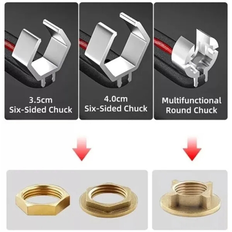 Suure avausega reguleeritav mutrivõti Vannitoa valamu mutrivõti Kanalisatsioonitoru tööriistad Multifunktsionaalne kahe otsaga mutrivõti torustiku remonditööriist