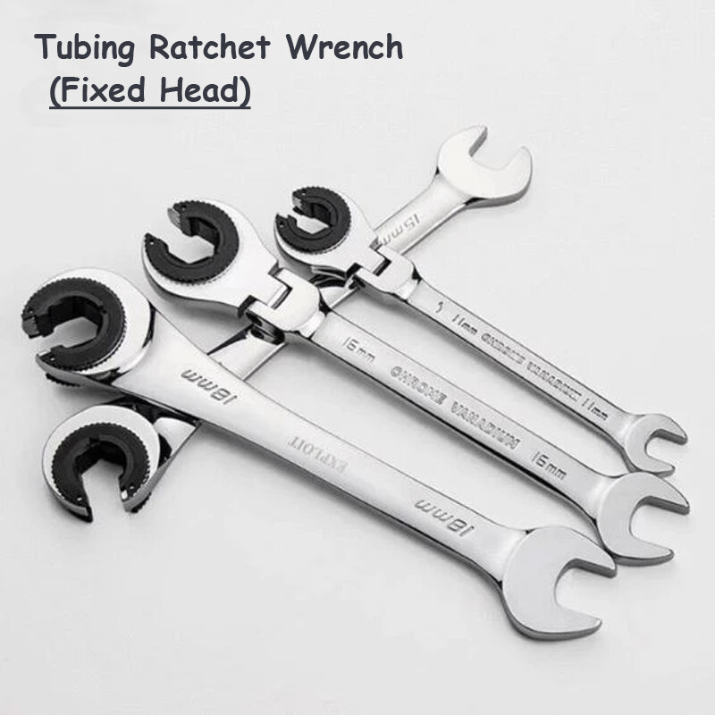 Tuburi Cheie cu clichet Combinație cu clichet Set de chei metrice Unelte de mână Angrenaj cuplu Unelte pentru piuliță Set de chei CAP FIX/FLEXI