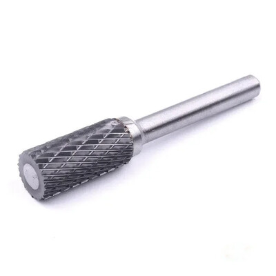 1p 1/4" 6mm vars 12mm läbimõõduga volframkarbiidist pöörlev viil Topeltlõigatud pöörlev puur 8mm-32mm tera pikkus Dremeli pöörlev tööriist