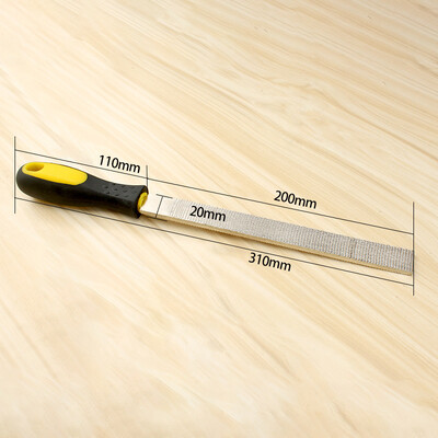 Pile de 8 inchi pentru lemn cu dinți grosolan Pila pentru prelucrarea lemnului Pilă rotundă plată semi-rotunda