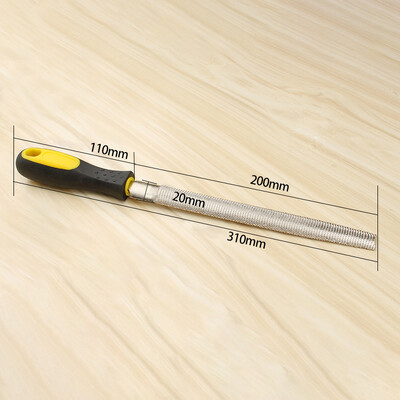 Pile de 8 inchi pentru lemn cu dinți grosolan Pila pentru prelucrarea lemnului Pilă rotundă plată semi-rotunda
