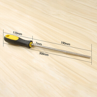 Pile de 8 inchi pentru lemn cu dinți grosolan Pila pentru prelucrarea lemnului Pilă rotundă plată semi-rotunda