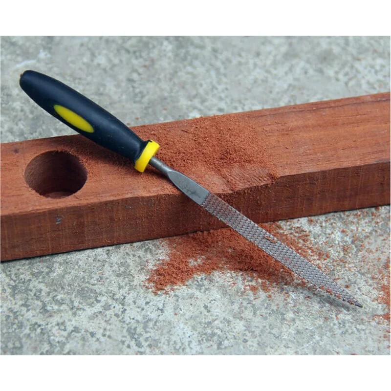 5 tk / 1 komplekt 140/160 mm mini metallist rasp-nõelaviilid Puidu nikerdustööriistad terasest raspnõela viilimiseks Puidutöötlemise käsiviilitööriist