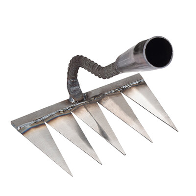 Süsinikterasest Aia käsirehapiid Reha eemaldamine umbrohutõrje Põrandaala Reha Kivikruus Juure Aiatööriistad 4/5/6/7 piid