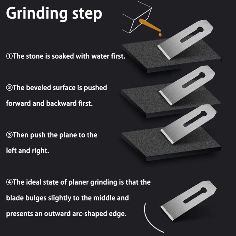 44 mm/51 mm rankinis obliavimo pjoviklis mangano plieno briaunų pjovimo pjovimo pjovimo peiliai, skirti medienos apdirbimo elektrinių įrankių priedams