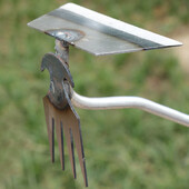 Rohimise eemaldamise tööriist Süsinikterasest Aia umbrohutõrjevahend Juureeemaldaja Lahtine pinnas Käsitsi kõblas Aiatööriistad umbrohutõrjeks Kaevamiseks