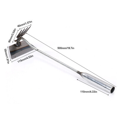 Rohimise eemaldamise tööriist Süsinikterasest Aia umbrohutõrjevahend Juureeemaldaja Lahtine pinnas Käsitsi kõblas Aiatööriistad umbrohutõrjeks Kaevamiseks