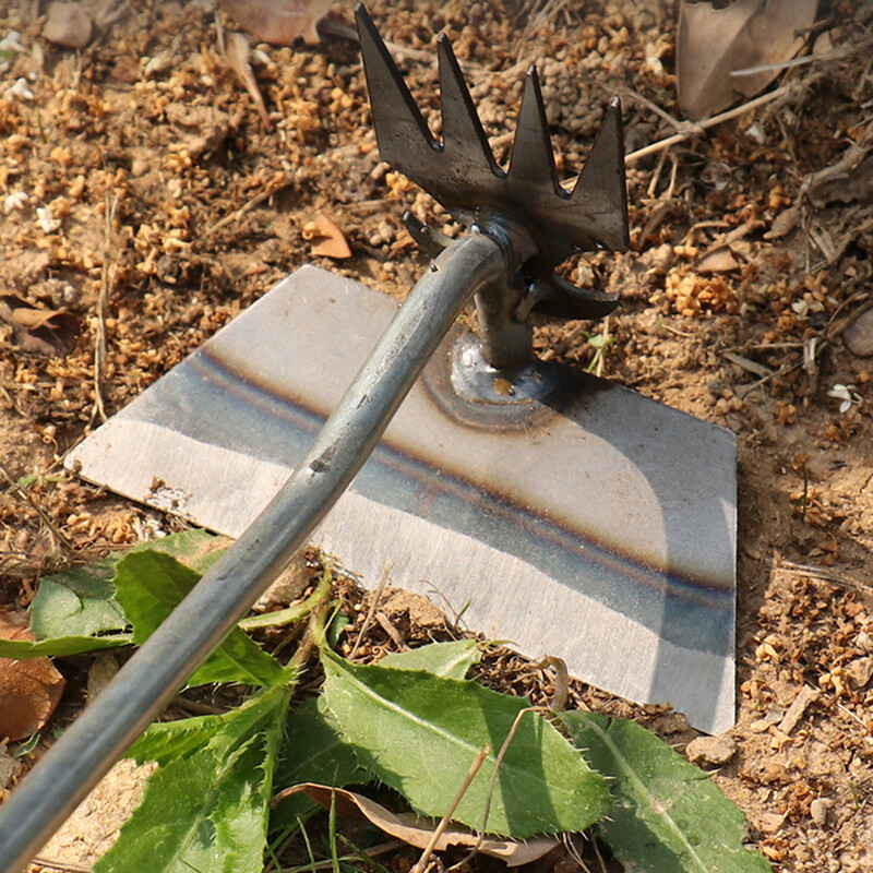 Rohimise eemaldamise tööriist Süsinikterasest Aia umbrohutõrjevahend Juureeemaldaja Lahtine pinnas Käsitsi kõblas Aiatööriistad umbrohutõrjeks Kaevamiseks