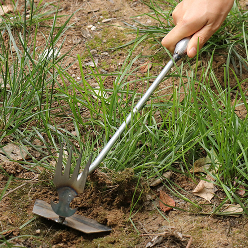 Rohimise eemaldamise tööriist Süsinikterasest Aia umbrohutõrjevahend Juureeemaldaja Lahtine pinnas Käsitsi kõblas Aiatööriistad umbrohutõrjeks Kaevamiseks