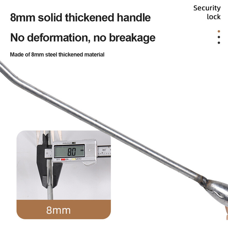 Rohimise eemaldamise tööriist Süsinikterasest Aia umbrohutõrjevahend Juureeemaldaja Lahtine pinnas Käsitsi kõblas Aiatööriistad umbrohutõrjeks Kaevamiseks