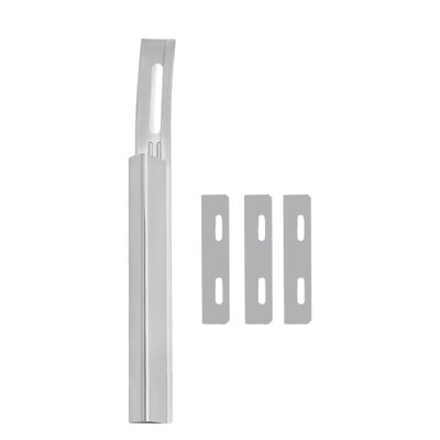 Must/hõbedane nahast suusatamisnuga tööriist 3 tk teraga Terasest kaarekujulised õhendamisnoad DIY käsitsi valmistatud nahast trimmimise tööriistad