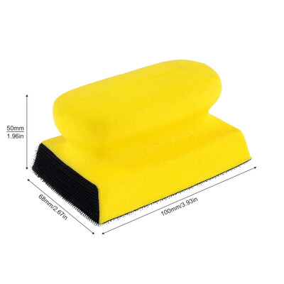 Rankinis šlifavimo poliravimo blokas Šlifavimo blokas kelių formų kontūrinis šlifavimo blokas, skirtas smėlio medienos baldams / namų amatai