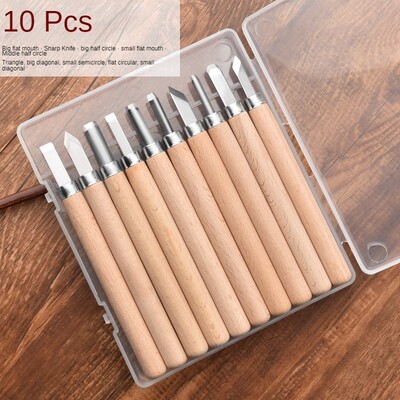 3-12 tk Puidu nikerdamiseks peitli nugade käsitööriistade komplekt põhilisteks üksikasjalikeks nikerdustöödeks puidutöötlejate jaoks.