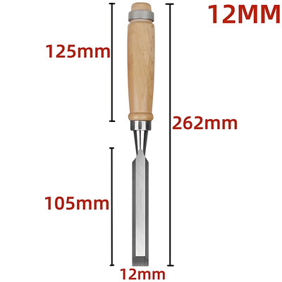 Professionaalne puidu nikerdamise peitel 6/10/12/18/24 mm Puusepatööd, lamedad peitlid DIY puidutöötlemine puulõike nikerdusnuga Käsitööriistad