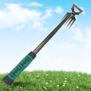 5/6/11 Tines Gardening Hand Weeder Tool Multifunctional Hand Weed Remover Rooting Weeding Tool for Yard Lawn Garden