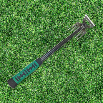 5/6/11 Tines Gardening Hand Weeder Tool Multifunctional Hand Weed Remover Rooting Weeding Tool for Yard Lawn Garden