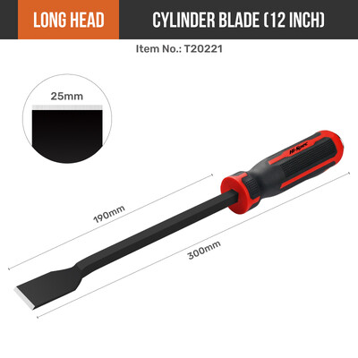 Hi-spec 1/4 tk silindri puhastustera Silindri labidas Puhastusvahendid Mootori silindrite puhastamiseks Süsinikterasest silindri tera