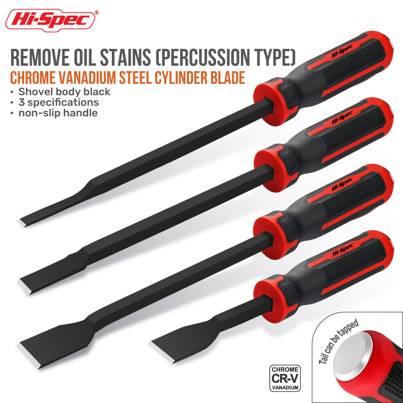 Hi-spec 1/4 tk silindri puhastustera Silindri labidas Puhastusvahendid Mootori silindrite puhastamiseks Süsinikterasest silindri tera