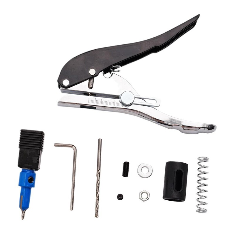 8 mm paberipuncher Kruvikatted Aukude augustus Ava Krediit Foto Puncher Piler Punch Tööriistad Kaardi Paber Nurk Ümartangid Ro H7b3