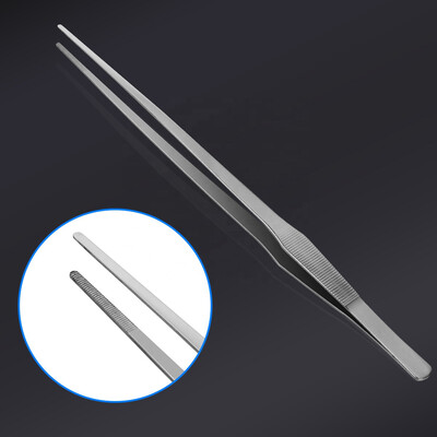 1 τεμ. τσιμπιδάκια υδρόβιων φυτών από ανοξείδωτο χάλυβα Εξαιρετικά μακρύ 27-48 cm ίσια και κυρτή τροφοδοσία λαβίδα νερού φυτού ενυδρείου