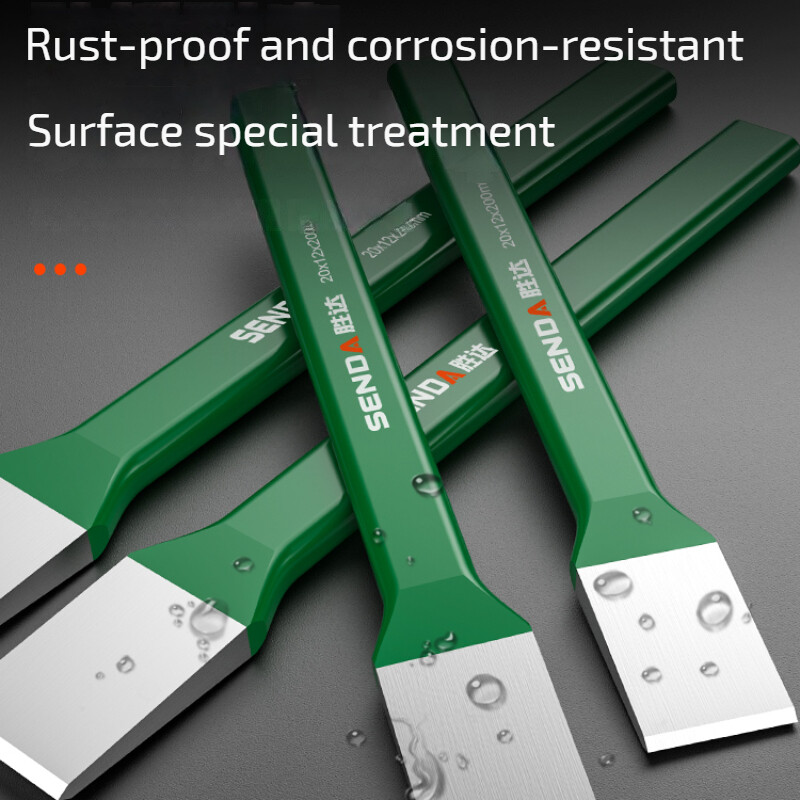 Alat za dlijeto za beton Volfram čelik dlijeto legura dlijeta glava za cement sjekač krom vanadij čelik kamen dlijeto ravna lopata