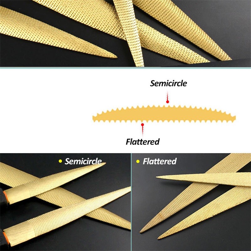 1 tk Puiduviil Puidutöötlemine Kuldne koonusjas rasp Bastard puidule nahast plastist käsitööriistad Kummist käepide koos tasuta riidest kattega