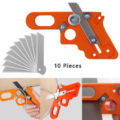 Nuožulniosios apipjaustymo briaunos Medienos apdirbimo rankinės plokštumos greitam briaunų obliavimui radianinės kampinės plokštumos apipjaustymas dailidės rankinis „pasidaryk pats“ įrankis