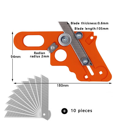 Nuožulniosios apipjaustymo briaunos Medienos apdirbimo rankinės plokštumos greitam briaunų obliavimui radianinės kampinės plokštumos apipjaustymas dailidės rankinis „pasidaryk pats“ įrankis