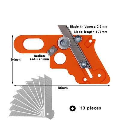Nuožulniosios apipjaustymo briaunos Medienos apdirbimo rankinės plokštumos greitam briaunų obliavimui radianinės kampinės plokštumos apipjaustymas dailidės rankinis „pasidaryk pats“ įrankis