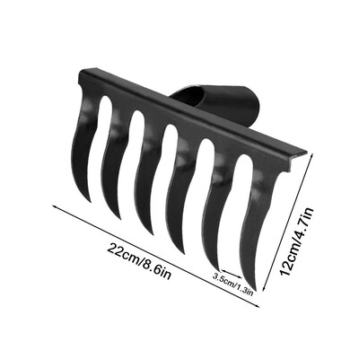 Lapų grėbliai vejai Didelio našumo sodo grėblys vejos įrankiai šiaudinis grėblys Dethatcher grėblys metalinis sodo kaplių grėblys purenimui