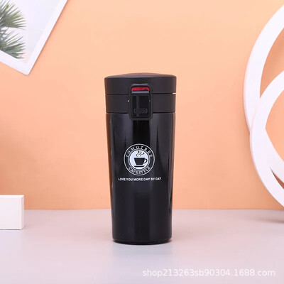 0,5 l terminis puodelis dviguba sienelė 304 nerūdijančio plieno kavos puodelis vakuuminė kolba termosas vandens butelis arbatos kavos nepralaidus termosas