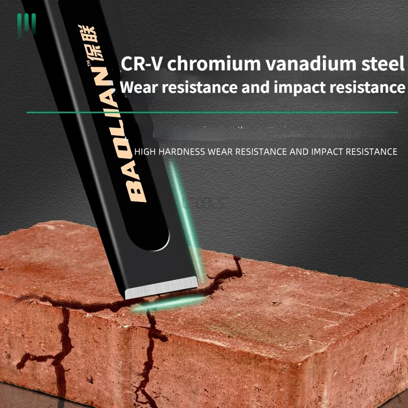 Lame labidas peitel betoontööriist peitlipea tsementkivilõhkuja kroomvanadium terasest müüritis peitel kiviraiduri käsitsi tööriistad