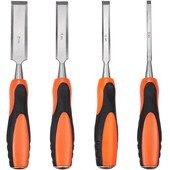 Profesionalni 4-dijelni set dlijeta za drvo 6/12/18/25 mm za obradu drveta Ravna dlijeta DIY Set alata za rezbarenje drveta za rezbarenje drveta