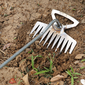 New Weeding Artifact Rooting Weeding Εργαλείο Πολυλειτουργικό Φτυάρι Τραβώντας ζιζάνια Τσάπες Γεωργικά Εργαλεία Τσουγκράνες για αυλή κήπου