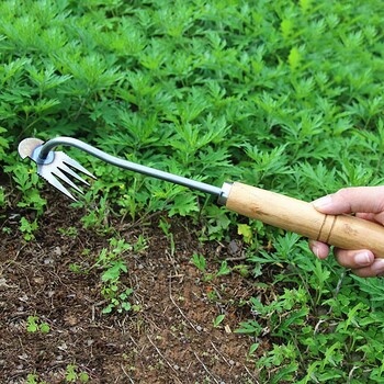 New Weeding Artifact Rooting Weeding Tool Manganese Steel Garden Weeder Loose Soil Hand Weeding Removal Puller Gardening Tools