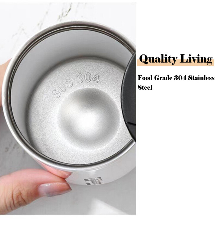 400 ml nerūdijančio plieno kavos termoso butelis terminis puodelis, nepralaidus automobilio vakuuminės kolbos kavos puodelis kelioniniai nešiojamieji izoliuoti buteliai